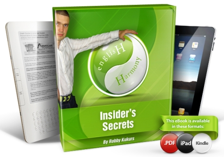 English Harmony System - eBook 'Insider's Secrets'