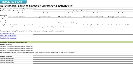 FGC Goal #1 - Update 1 - Activity Sheet