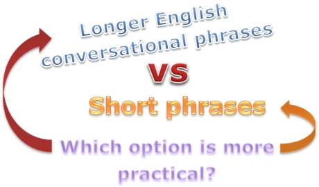 Learning Long vs Short English Phrases