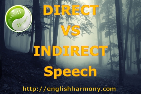 Direct and indirect English speech