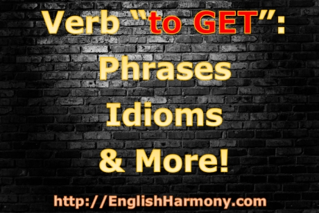 English verb to get