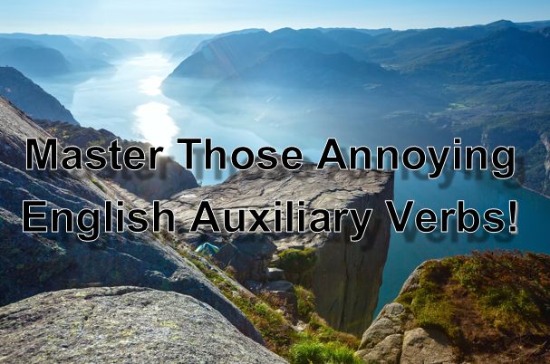 Master English auxiliary verbs
